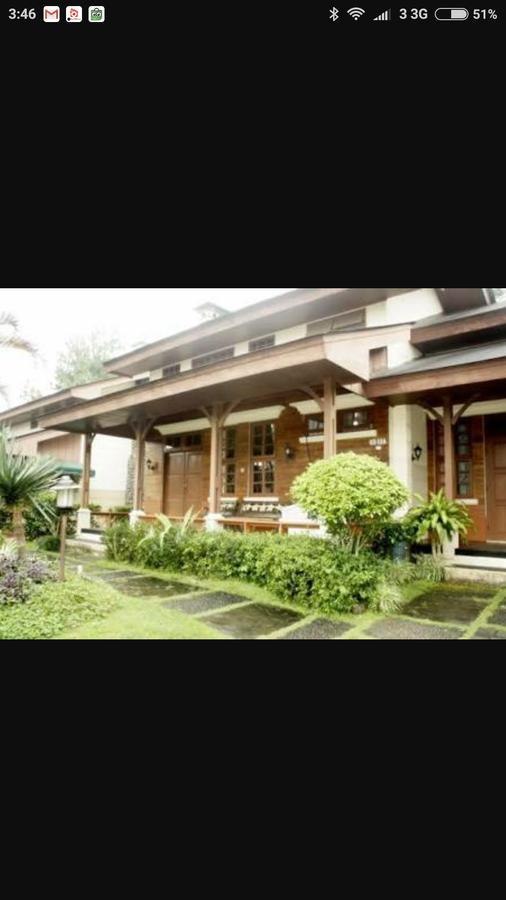 Vila Kota Bunga Private Pool Puncak Esterno foto